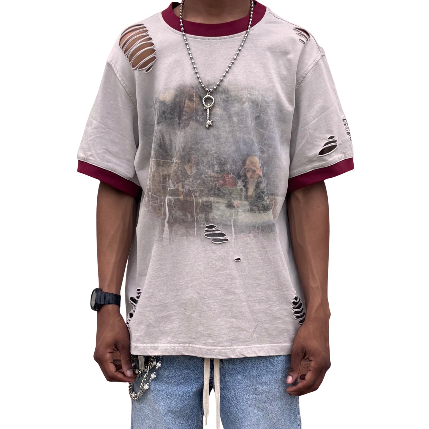 Forgotten Painting Ringer Tee